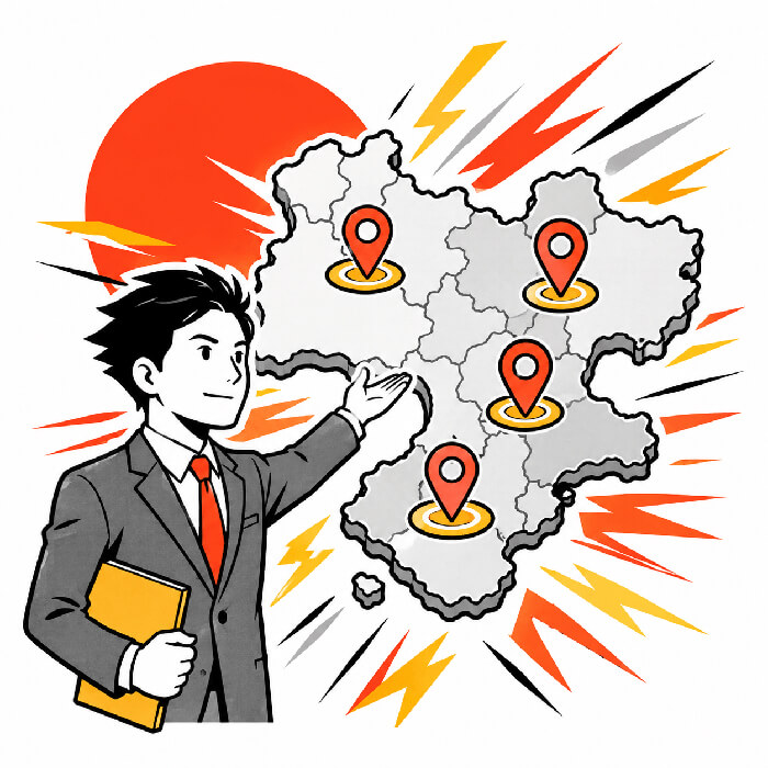 近畿圏のご相談に対応