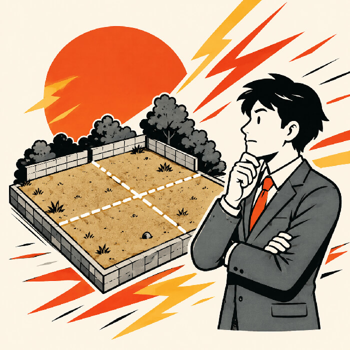 分筆登記について相談したい