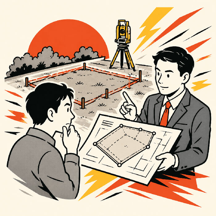 土地を売却する前に測量が必要と言われた